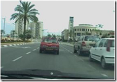 traffic scene clips - lead vehicle in an urban area